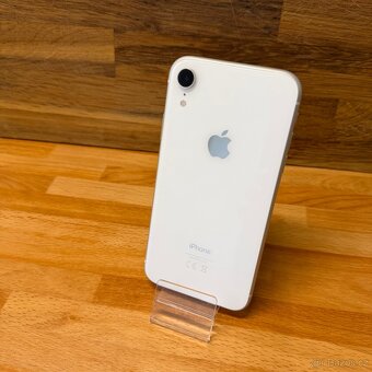 IPhone XR 64GB, bílý, 100% baterie (rok záruka) - 4