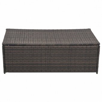 Set zahradního nábytku stolek, 2 x křesla, 2 x sedačka - 4