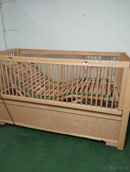 Dětská elektrická polohovací postel se ZÁRUKOU - 4