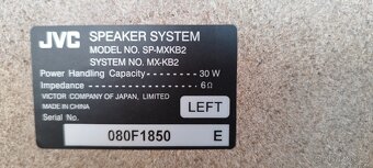 Prodám reprosoustavy JVC 1000 Kč - 4