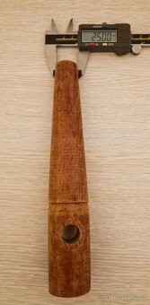 starožitná dřevěná pípa - 4
