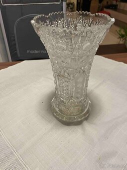 váza - broušená - 4