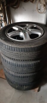 ALU disky + letní pneu 195/65 R15 - 4