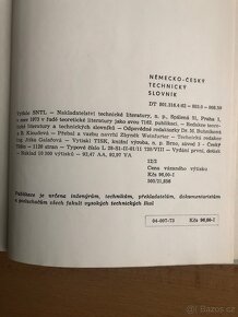 Německo-Český Technický slovník - 4
