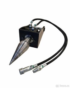 Kuželová štípačka na minibagr s hydromotorem výkon 10 kw - 4