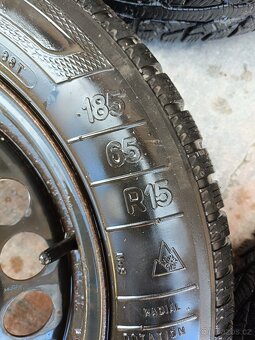 Zimní pneumatiky 185/65 R15 88T Kleber Krisalp HP2 s disky - 4