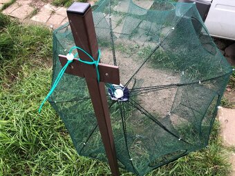 Vrš na odchyt ryb, průměr 90cm - 4
