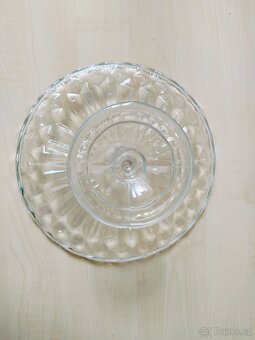 Servirovaci skleněný talíř - 4