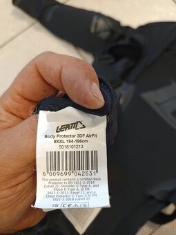 Celotělový moto chránič Leatt 3DF Airfit / Vanucci - 4