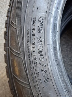 2x zimní pneu 215/60 R16 - 4