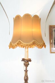 Barokní dřevěný svícen - Lampa - 4