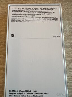 Iphone SE 2020 128gb white, black - 4
