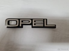 Opel znak nápis Rekord / Commodore - 4