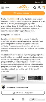 Pračka ETA - 4