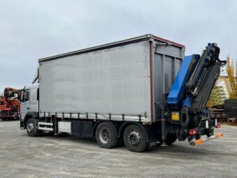 Volvo FM 420 - 6x2–Valník+HR-Palfinger PK 27002-SHE 27t/+Jib - 4