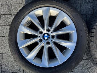 BMW X3 originál ALU kola + zimní pneu 245/50 R18 - 4
