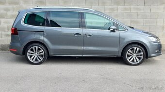 VW Sharan 2.0TDI 130kW 4Motion WEBASTO-TZ-7.míst-1.maj-ČR- - 4