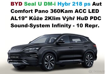 BYD Seal U DMi 218ps PHeV Comfort Pan V2L AL Kam36o ACC 9/25 - 4