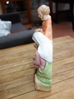 Svatá rodina, porcelánová soška - 4