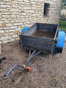 Dvoukolák - valník  za traktor - 4