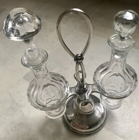 starožitná dochucovací sada Huiliere Rakousko 1880 - 4