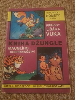 Komiksy Knihovnička Komety # 01,02,03 komplet - 4