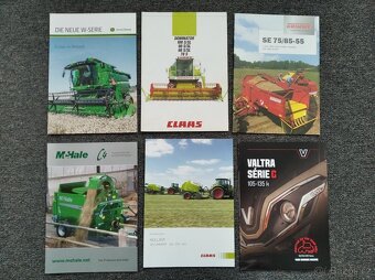 Prospekty zemědělské techniky a traktorů - 4