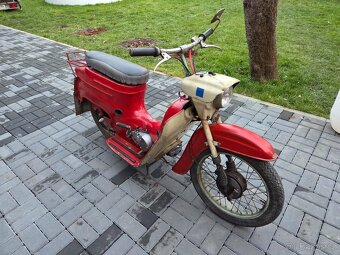 Jawa 20 Pionýr s maďarským TP, vývozní verze SUPER M20 - 4