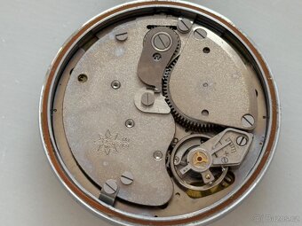 Zajímavé staré německé kapesní stopky Junghans 1/10s. - 4