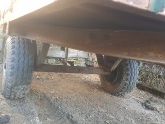 vlek za traktor ,vůz , vlečka , vozík ,kára - 4