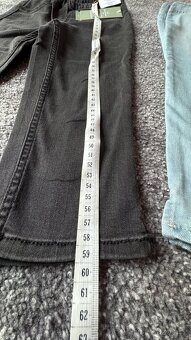 H&M džínové kraťasy 140 - 4