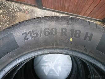 Prodám pneu Continental 215/60r18 - 4