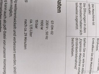 Pákový kávovar Ambiano - 4