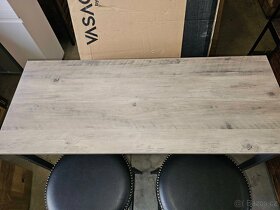 Nový barový set - stůl + 2x židle - 4