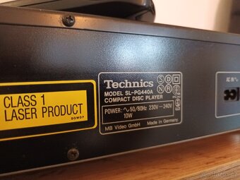 Technics sl-pg 440a cd player - 4