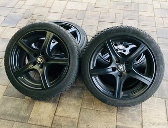 Atraktivní alu sada R17 5x112, Audi, Škoda, velmi pěkné - 4
