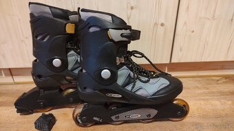 Inline brusle HySkate vel. 42 vč. náhradní brzdy-ZÁNOVNÍ - 4