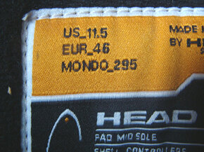 Boty na snowbord HEAD BLK GREY vel. 46 - 4