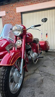 Jawa 250 Sidecar velorex + páv - 4