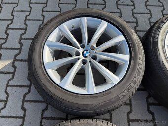 4x al kola 5x112 BMW, TPMS + pneu letní 245/50 R18 - 4