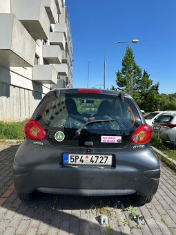 Toyota Aygo 2008, tmavě-šedá metalíza, pětidveřová verze - 4