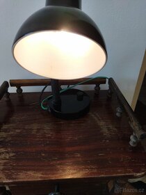 Studentský stůl, starožitné židle,kovová lampička, Lenonky - 4