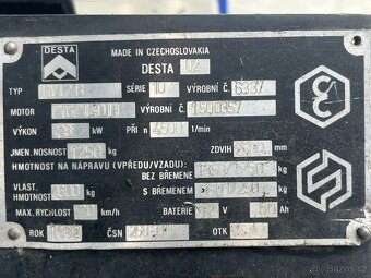 Vysokozdvižný vozík DESTA MV12B - 4