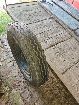 Dvoukolový přívěs,vozík za traktor - 4