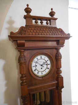 Hodiny čtvrťové pendlovky Wien - 4