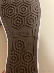 Prodám modré mokasíny Big Star vel. 37 - 4