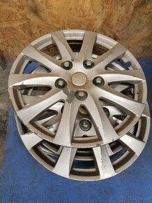 Plechové disky kola 6Jx15H2 ET38 5x100 - 4