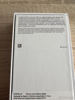 Iphone 12 mini 128gb Black, Blue(fialový) - 4