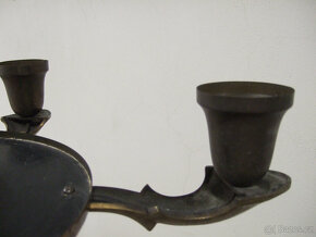 Starý mosazný lustr - 4