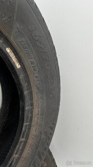 2x zimní pneu - 165/70 R14 81 T - MATADOR - 7mm - 4
